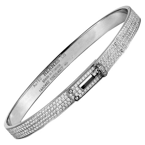 hermes full diamond bracelet|hermes kelly bracelet full diamond.